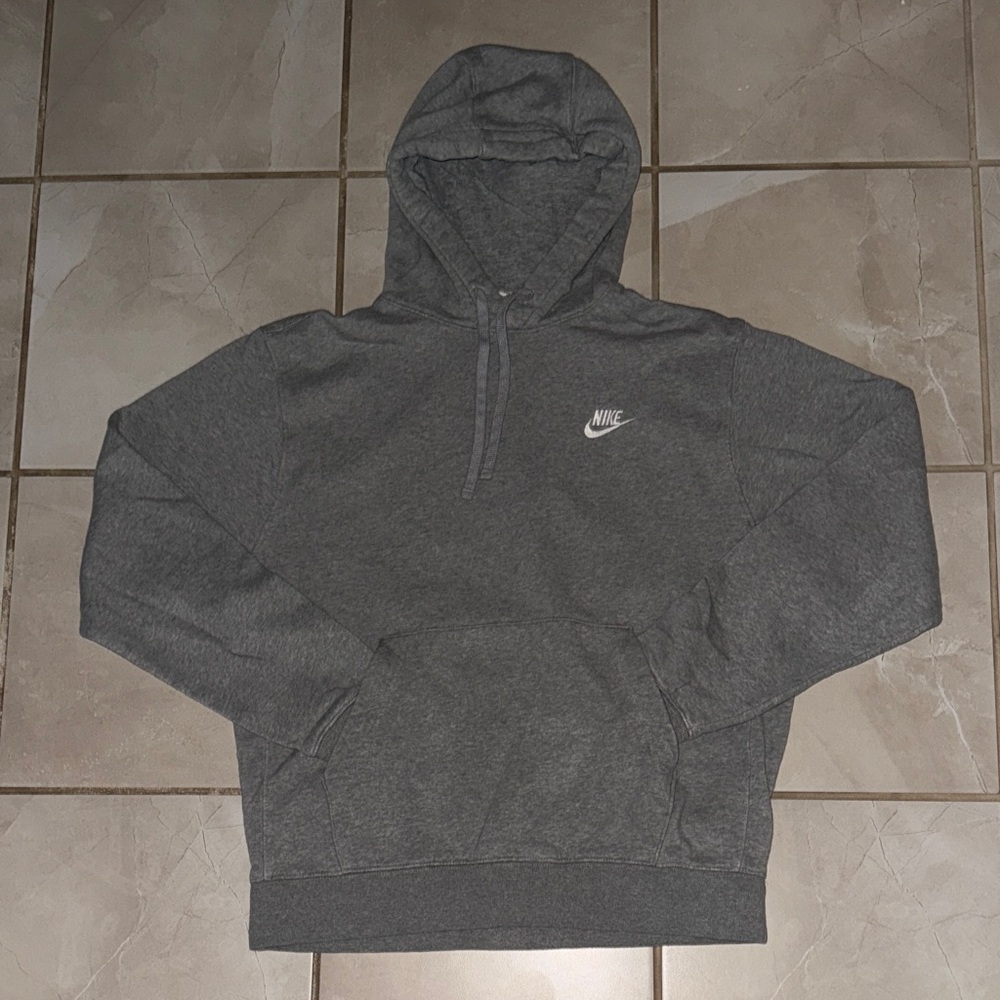 Nike | Grey Men's Sportswear Club Fleece Hoodie